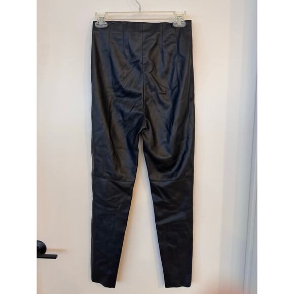 Zara Faux Leather Skinny Pants – Size XS - Picture 5 of 8